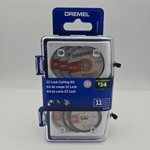 Dremel EZ728 EZ Lock Cutting Kit - 11-Pieces - 2615E728AB